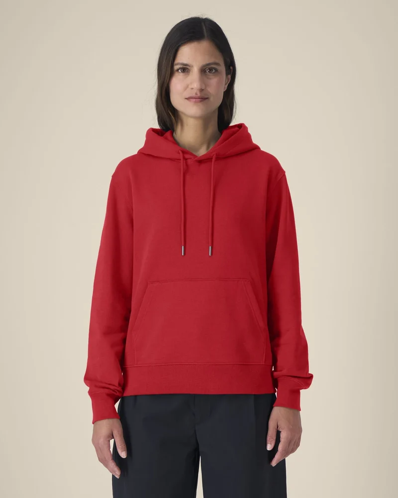 Sweatshirt mit Kapuze aus Bio-Baumwolle zum Personalisieren