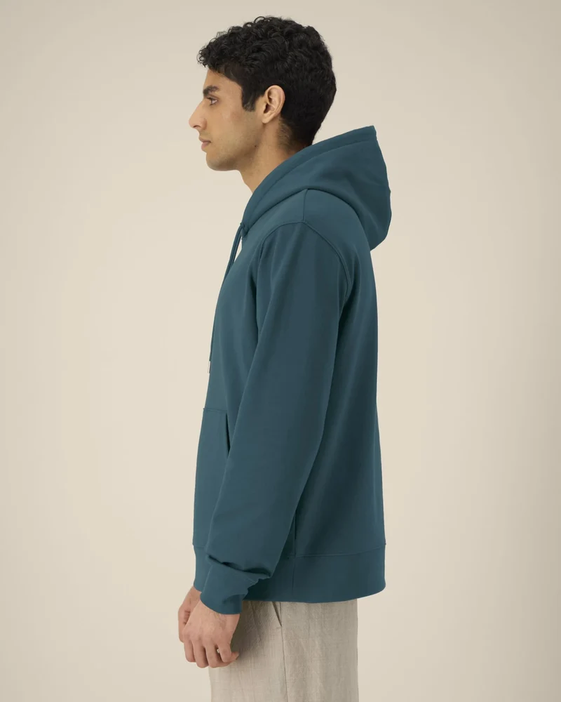 Sweatshirt mit Kapuze aus Bio-Baumwolle zum Personalisieren
