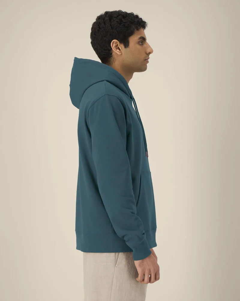 Sweatshirt mit Kapuze aus Bio-Baumwolle zum Personalisieren