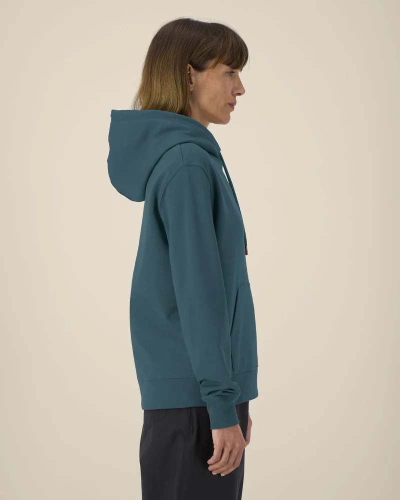 Sweatshirt mit Kapuze aus Bio-Baumwolle zum Personalisieren