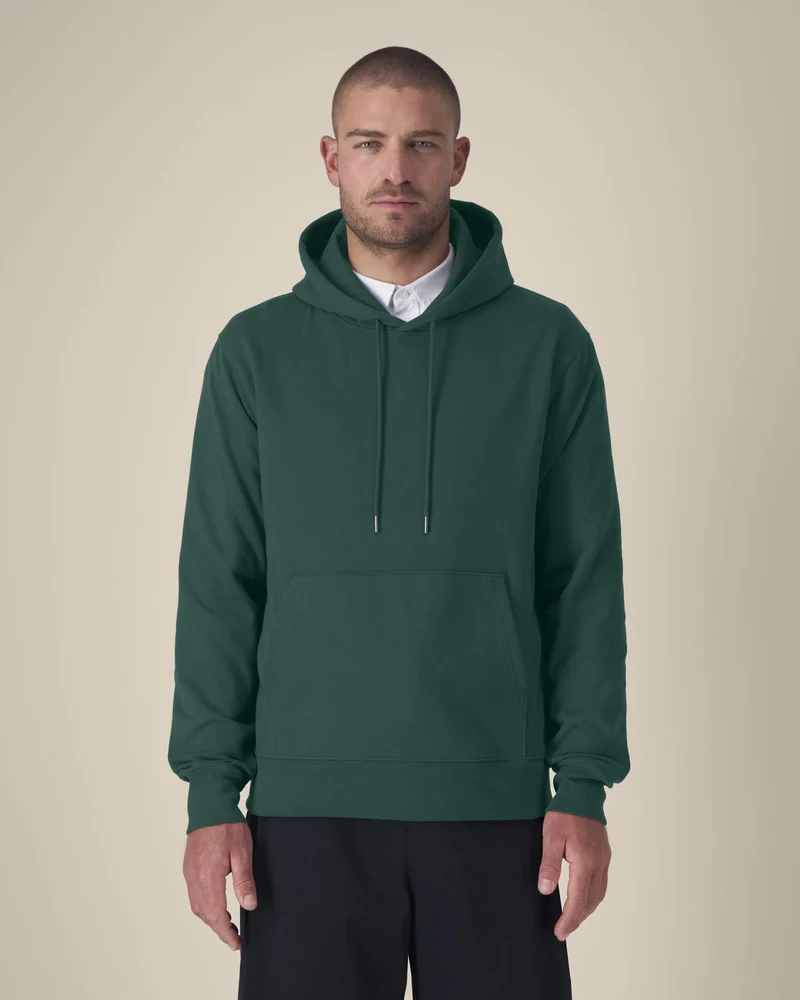 Sweatshirt mit Kapuze aus Bio-Baumwolle zum Personalisieren