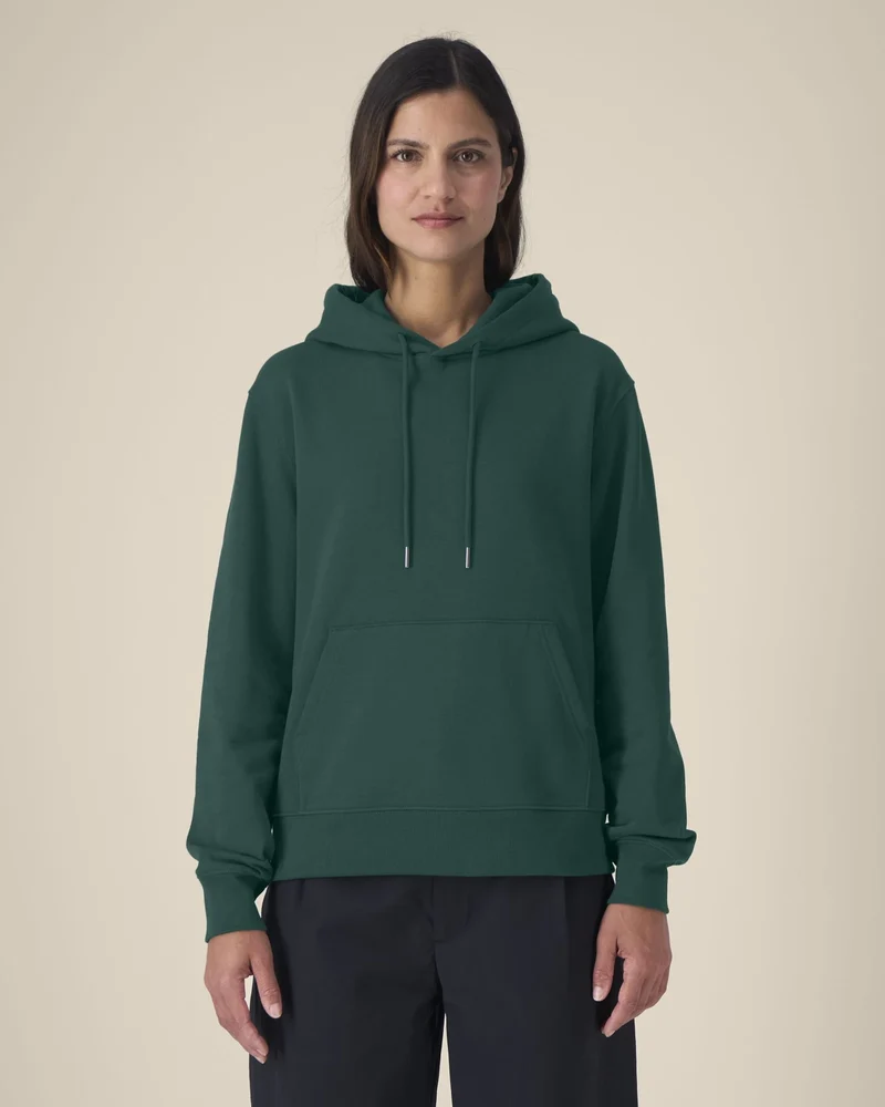 Sweatshirt mit Kapuze aus Bio-Baumwolle zum Personalisieren