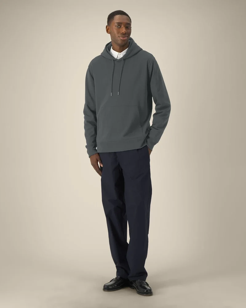 Sweatshirt mit Kapuze aus Bio-Baumwolle zum Personalisieren