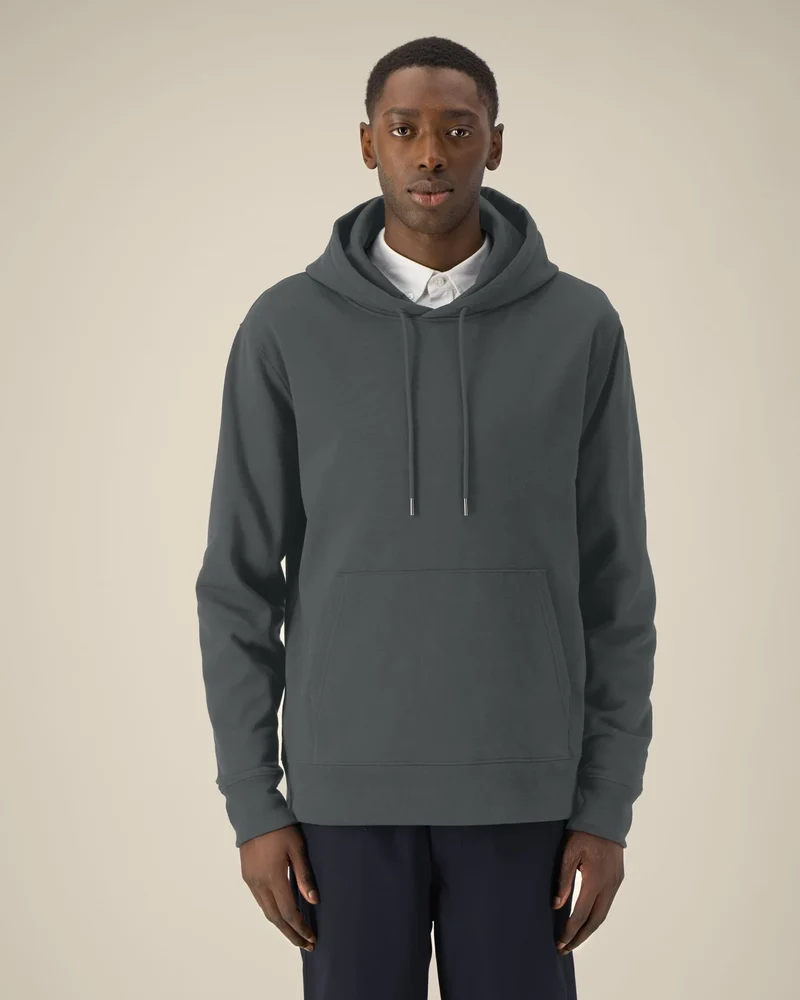 Sweatshirt mit Kapuze aus Bio-Baumwolle zum Personalisieren