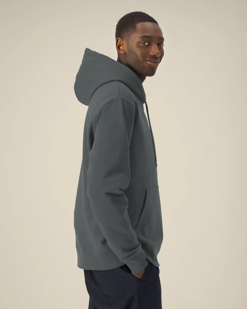 Sweatshirt mit Kapuze aus Bio-Baumwolle zum Personalisieren