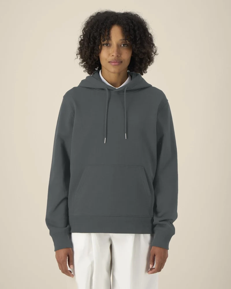Sweatshirt mit Kapuze aus Bio-Baumwolle zum Personalisieren
