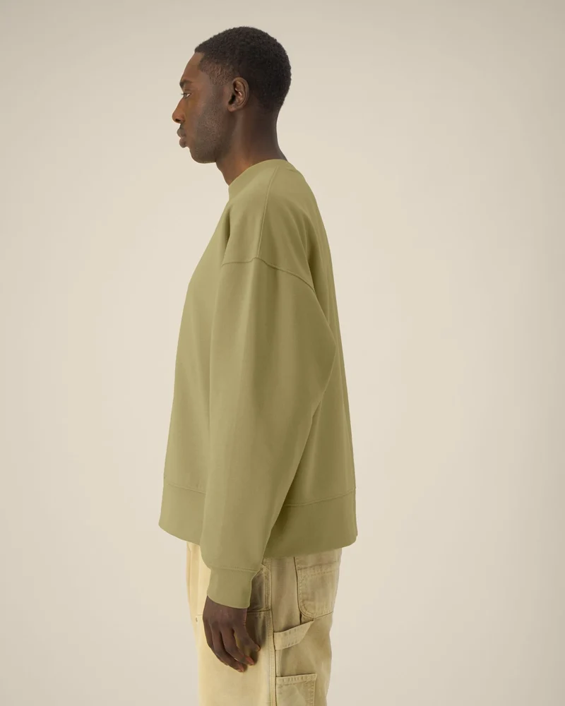 Sweatshirt Boxy aus Bio-Baumwolle Stanley/Stella zum Personalisieren
