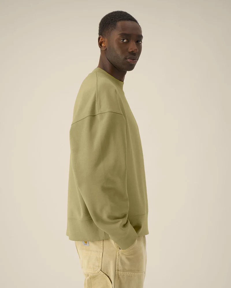 Sweatshirt Boxy aus Bio-Baumwolle Stanley/Stella zum Personalisieren
