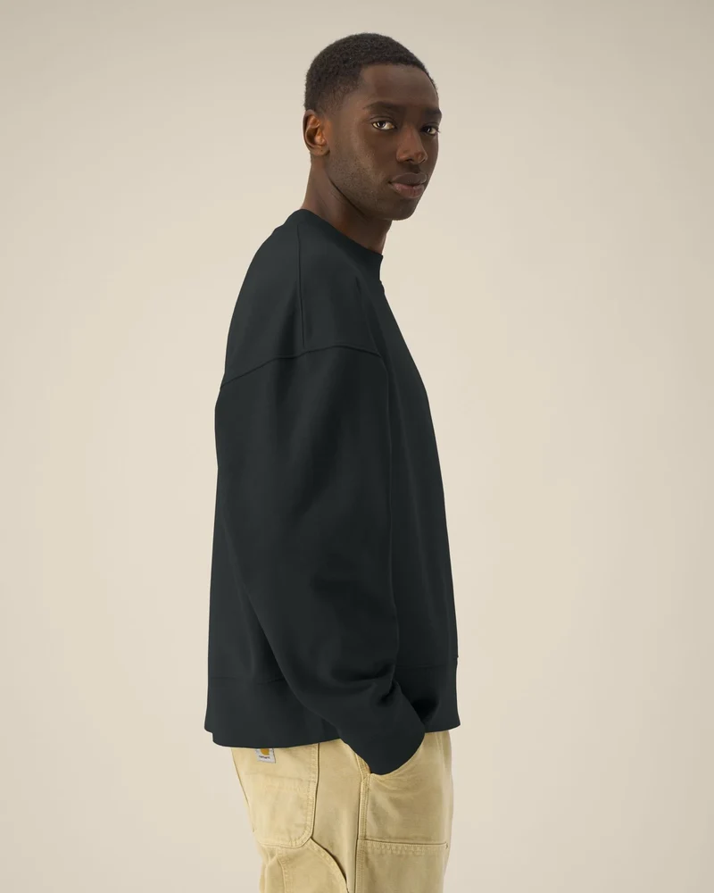Sweatshirt Boxy aus Bio-Baumwolle Stanley/Stella zum Personalisieren