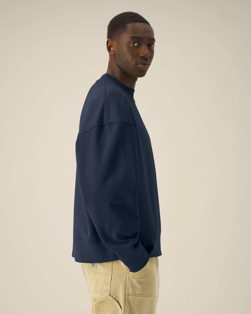 Sweatshirt Boxy aus Bio-Baumwolle Stanley/Stella zum Personalisieren