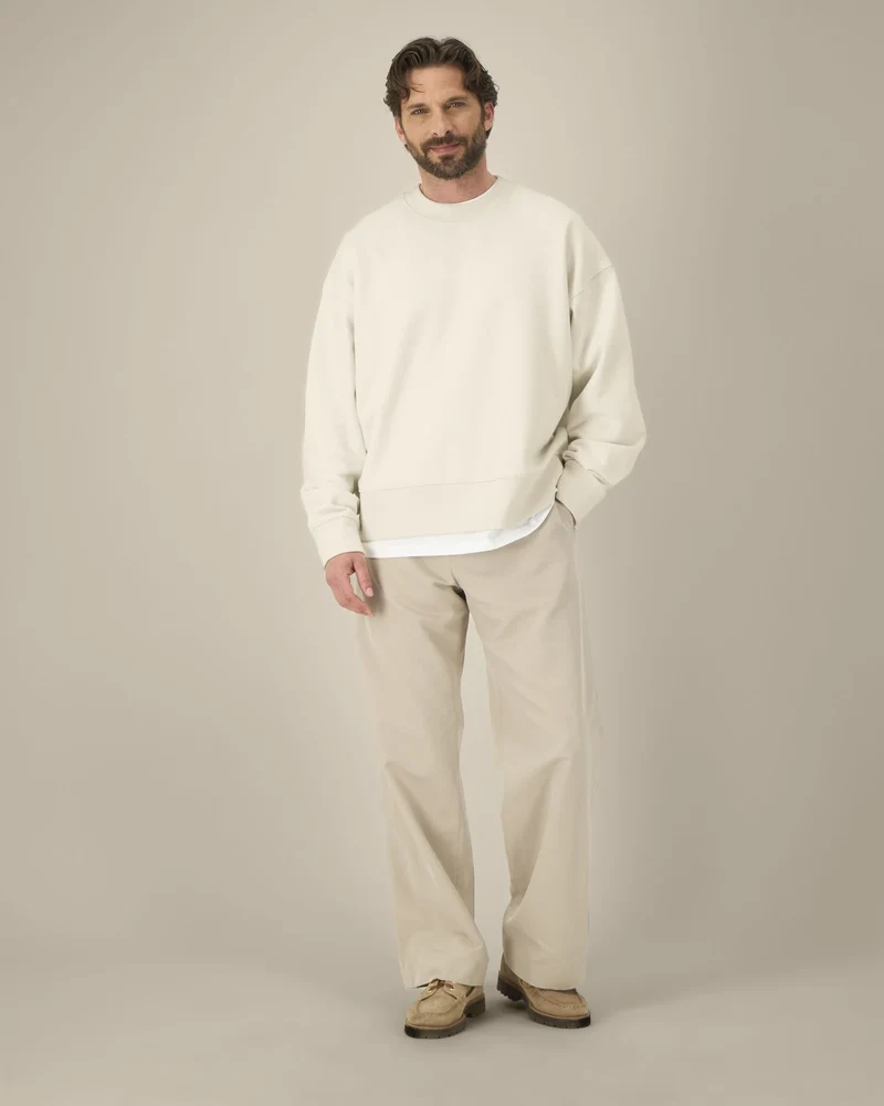 Sweatshirt Boxy aus Bio-Baumwolle Stanley/Stella zum Personalisieren
