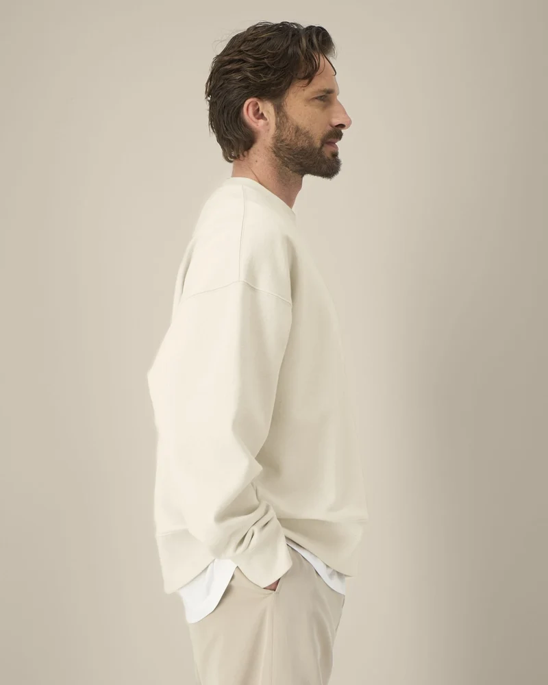 Sweatshirt Boxy aus Bio-Baumwolle Stanley/Stella zum Personalisieren