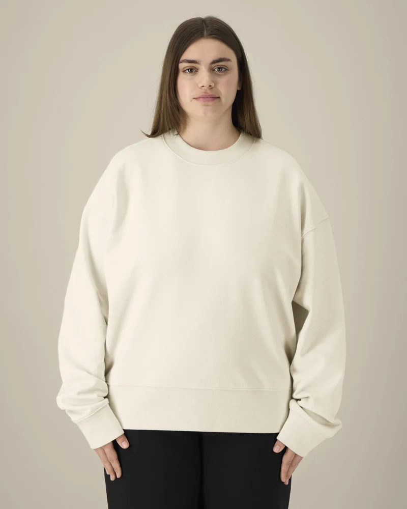 Sweatshirt Boxy aus Bio-Baumwolle Stanley/Stella zum Personalisieren