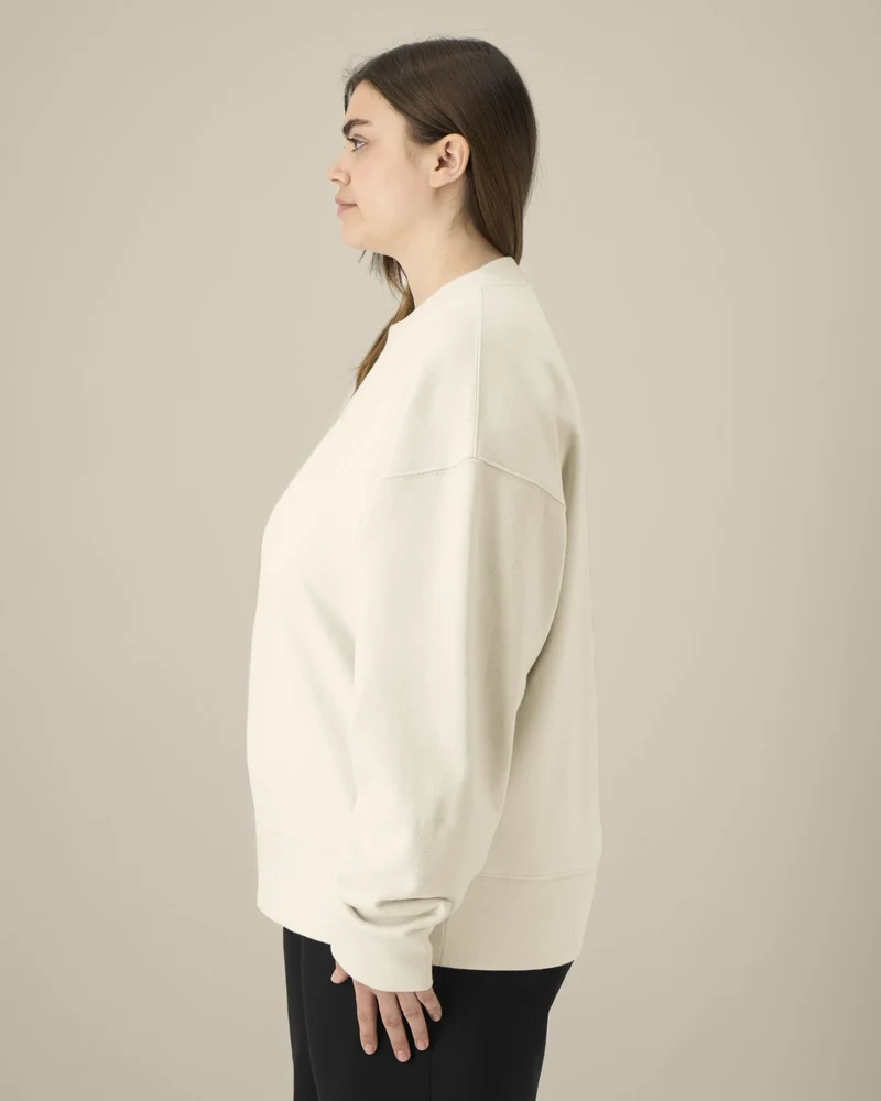 Sweatshirt Boxy aus Bio-Baumwolle Stanley/Stella zum Personalisieren