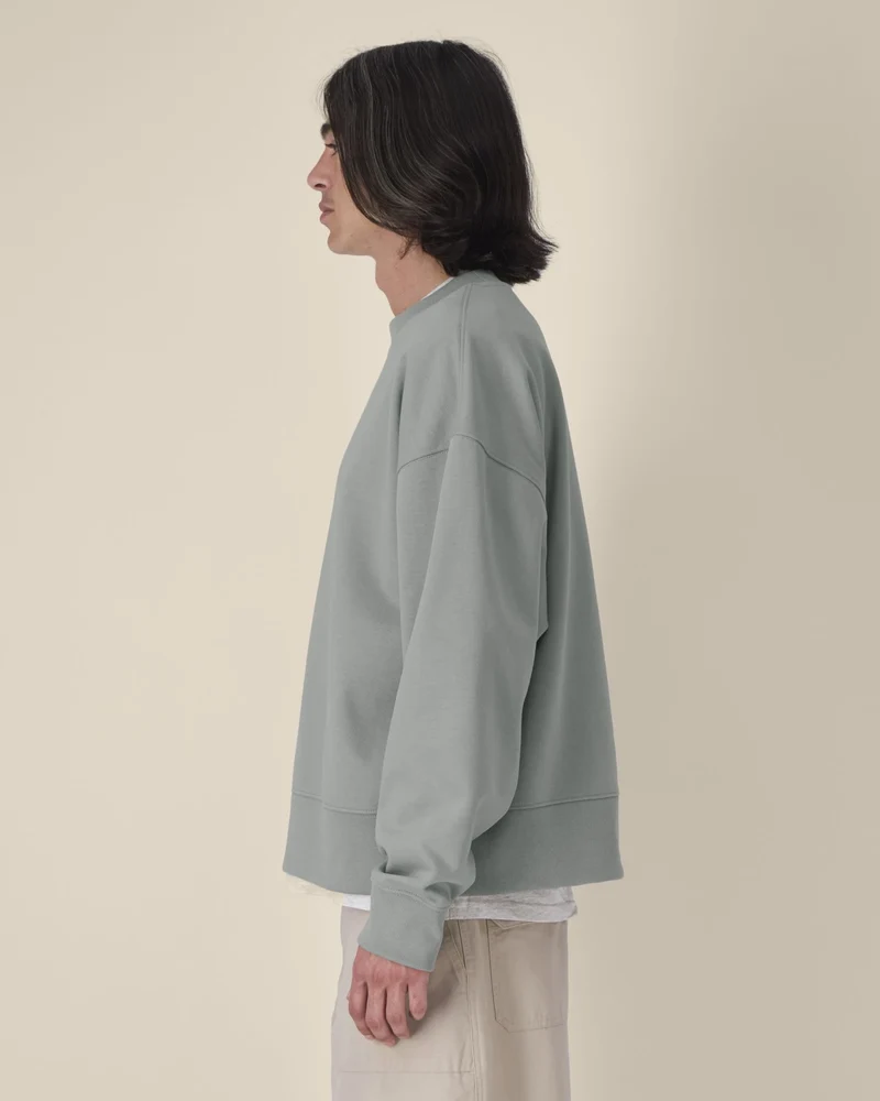 Sweatshirt Boxy aus Bio-Baumwolle Stanley/Stella zum Personalisieren