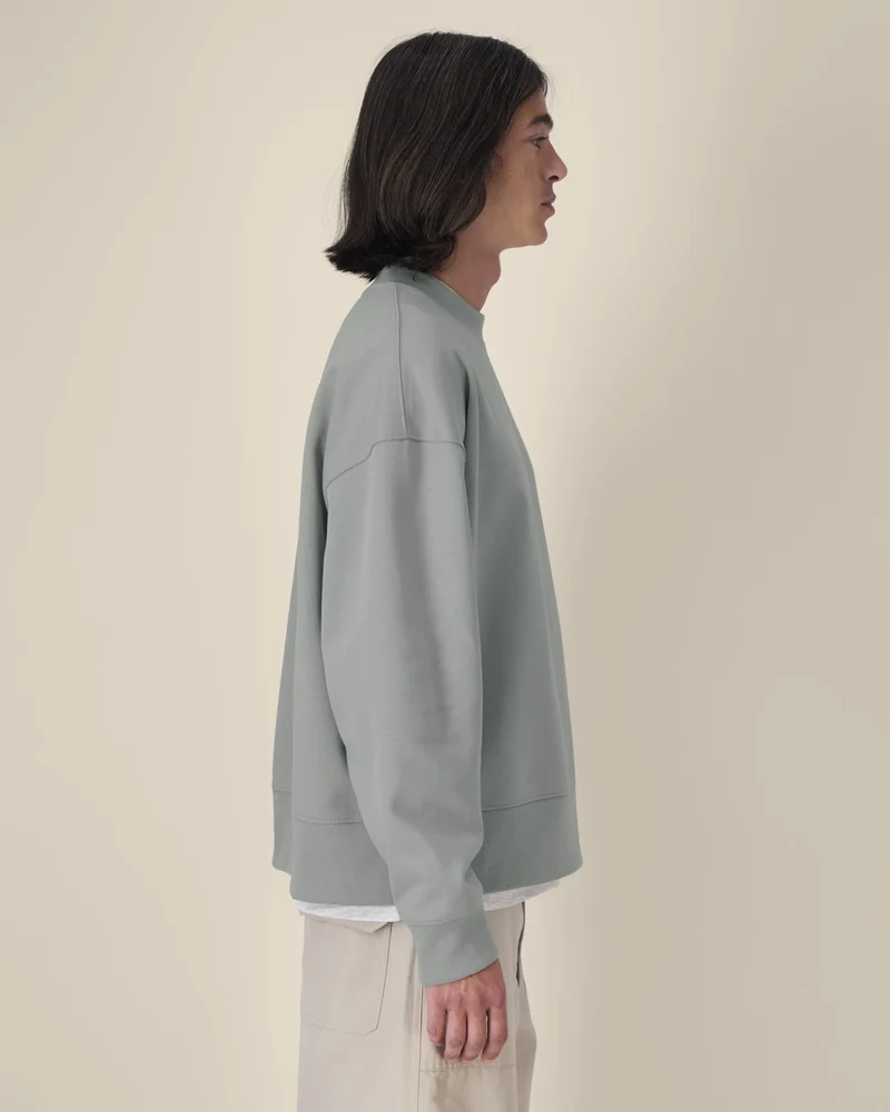 Sweatshirt Boxy aus Bio-Baumwolle Stanley/Stella zum Personalisieren