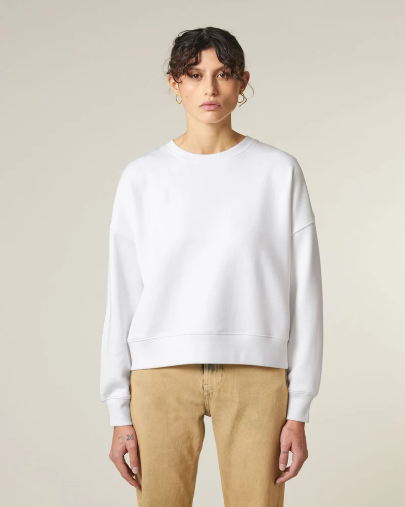 Sweatshirt Bio-Baumwolle Stanley/Stella Alma zum Personalisieren