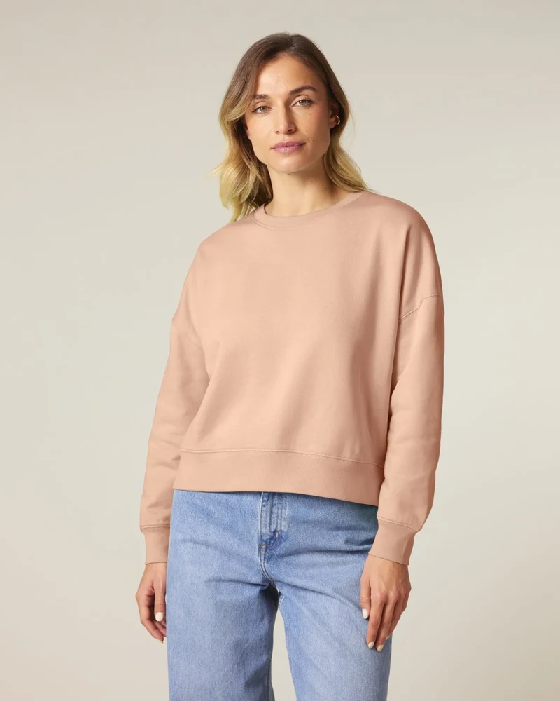 Sweatshirt Bio-Baumwolle Stanley/Stella Alma zum Personalisieren