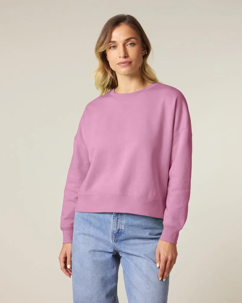 Sweatshirt Bio-Baumwolle Stanley/Stella Alma zum Personalisieren
