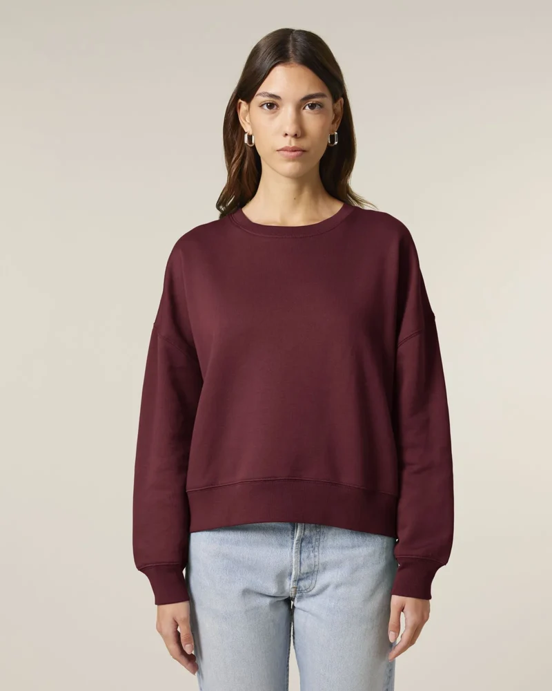 Sweatshirt Bio-Baumwolle Stanley/Stella Alma zum Personalisieren