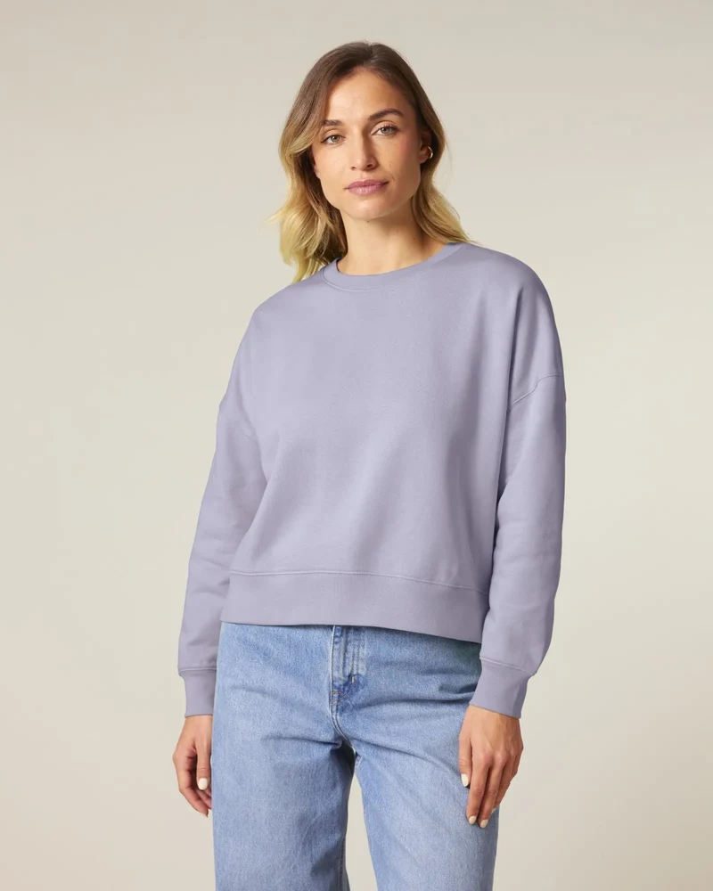 Sweatshirt Bio-Baumwolle Stanley/Stella Alma zum Personalisieren