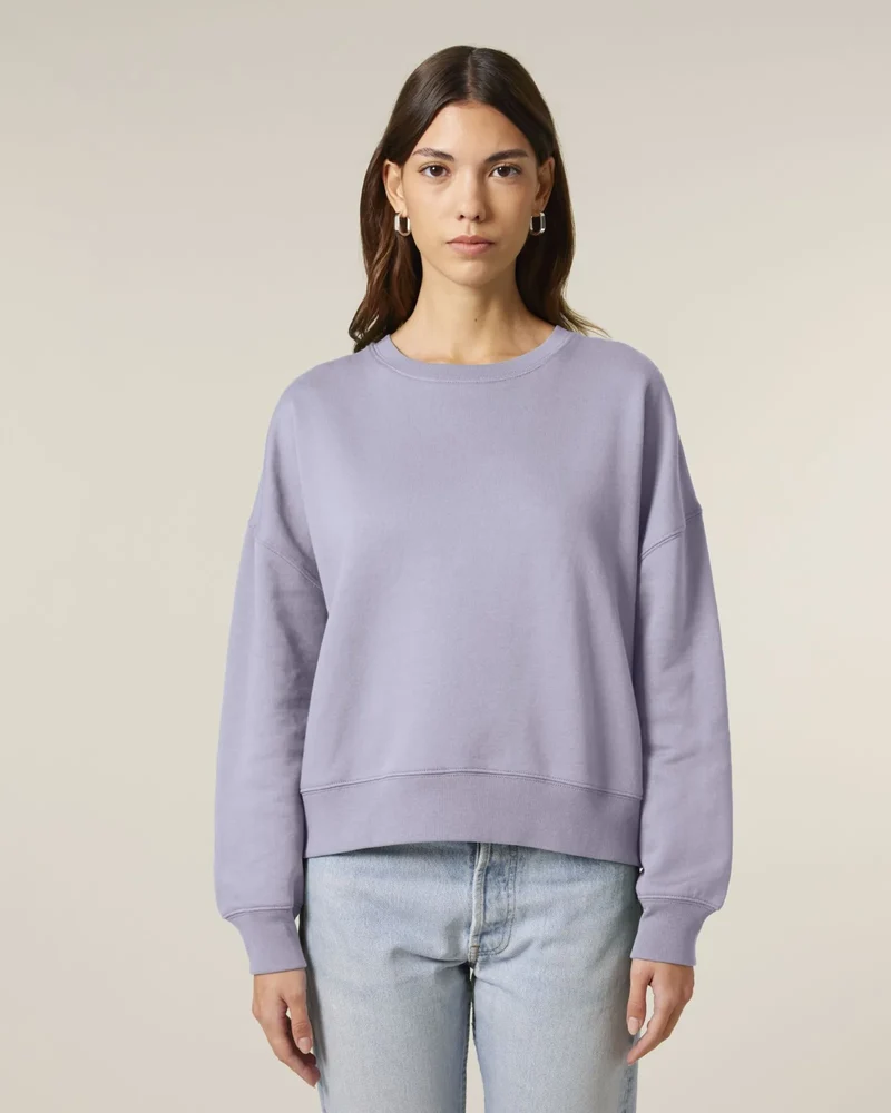 Sweatshirt Bio-Baumwolle Stanley/Stella Alma zum Personalisieren