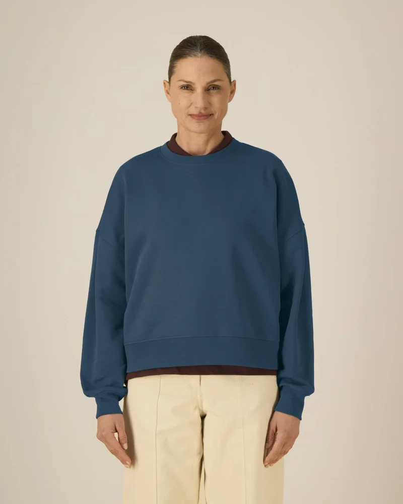 Sweatshirt Bio-Baumwolle Stanley/Stella Alma zum Personalisieren