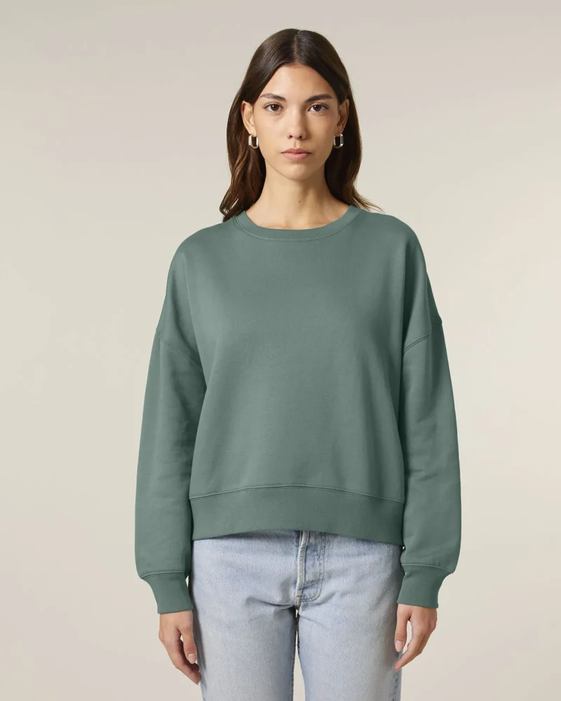 Sweatshirt Bio-Baumwolle Stanley/Stella Alma zum Personalisieren