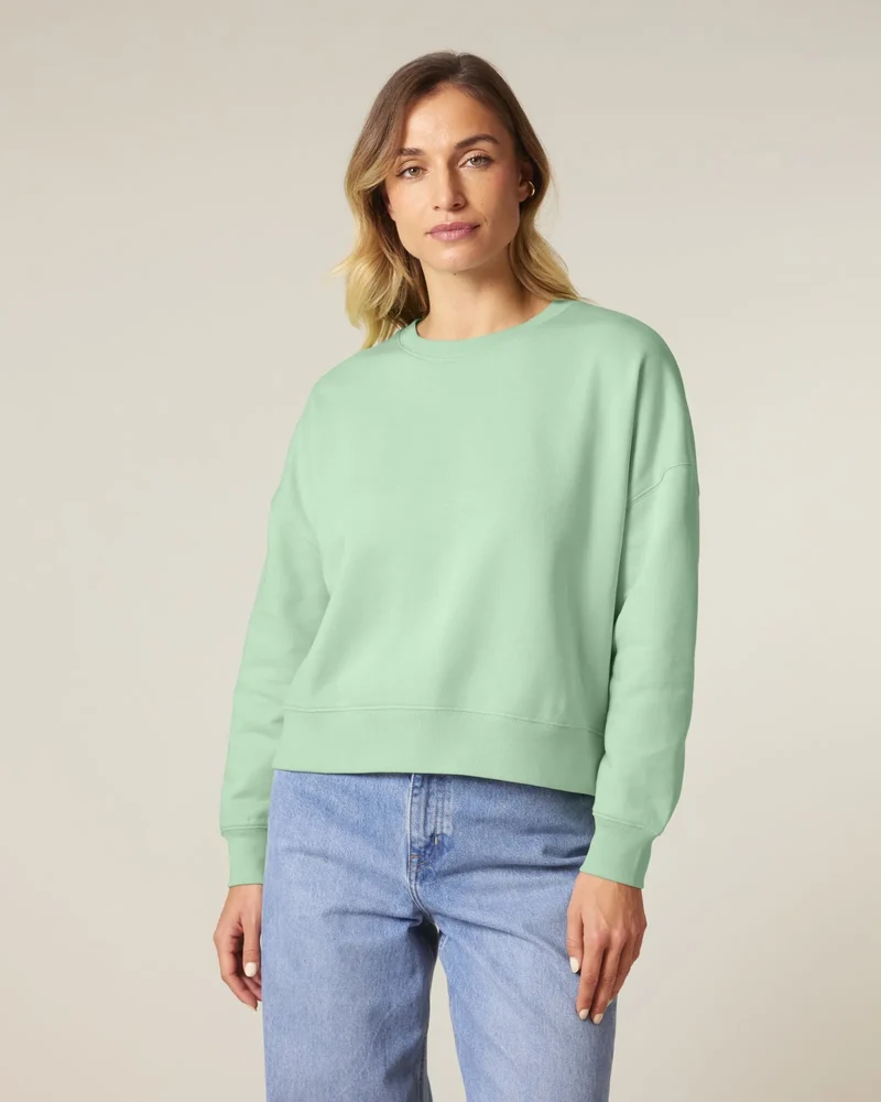 Sweatshirt Bio-Baumwolle Stanley/Stella Alma zum Personalisieren