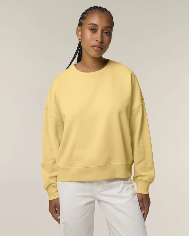 Sweatshirt Bio-Baumwolle Stanley/Stella Alma zum Personalisieren