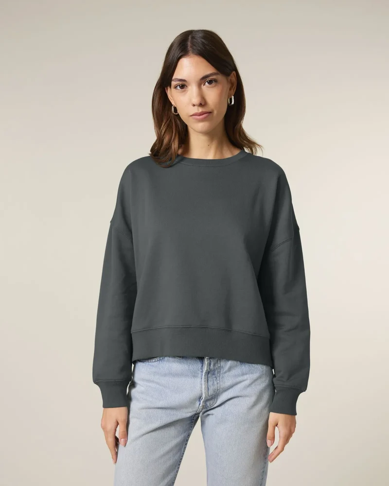 Sweatshirt Bio-Baumwolle Stanley/Stella Alma zum Personalisieren