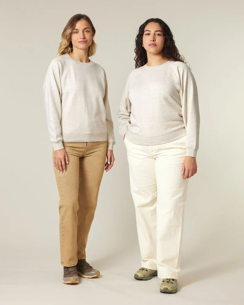 Sweatshirt Bio-Baumwolle Stanley/Stella Clara zum Personalisieren