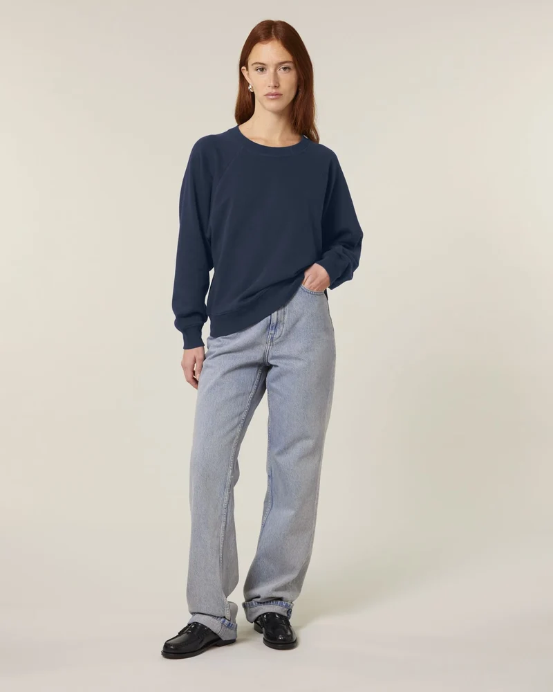 Sweatshirt Bio-Baumwolle Stanley/Stella Clara zum Personalisieren
