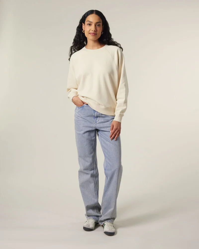 Sweatshirt Bio-Baumwolle Stanley/Stella Clara zum Personalisieren