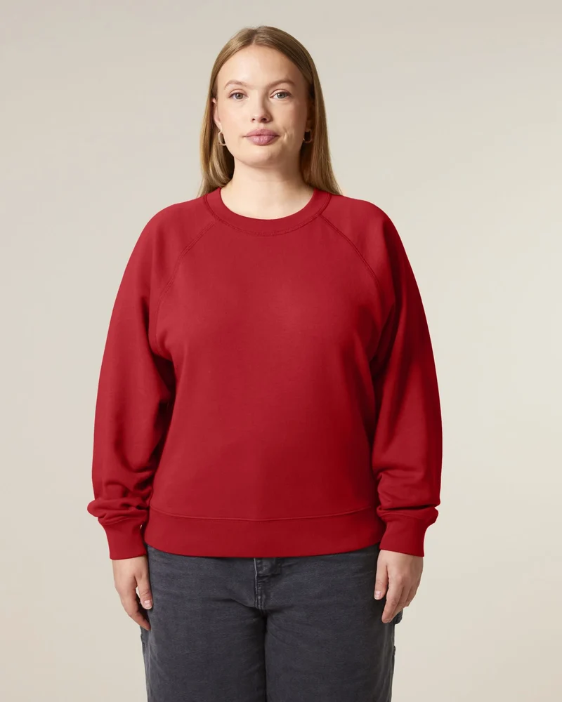 Sweatshirt Bio-Baumwolle Stanley/Stella Clara zum Personalisieren