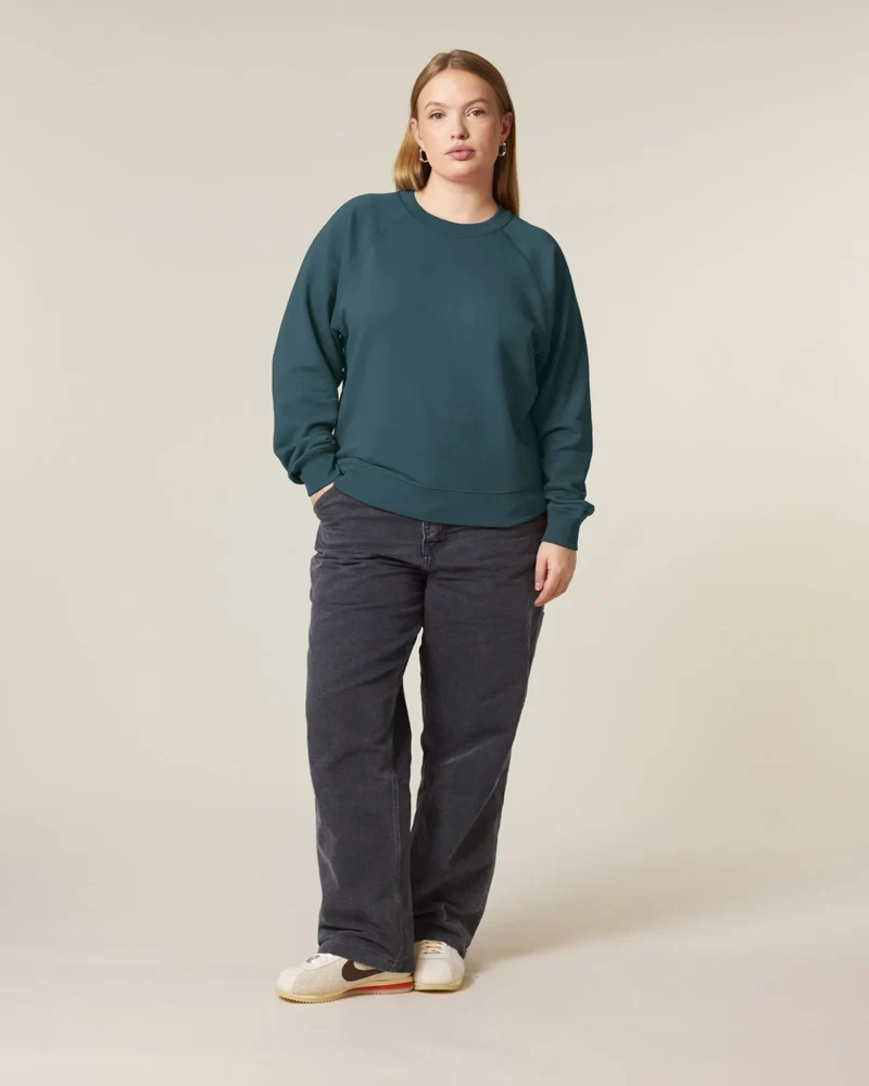 Sweatshirt Bio-Baumwolle Stanley/Stella Clara zum Personalisieren