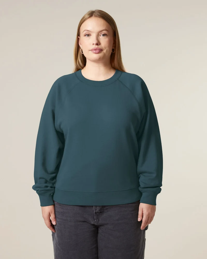 Sweatshirt Bio-Baumwolle Stanley/Stella Clara zum Personalisieren