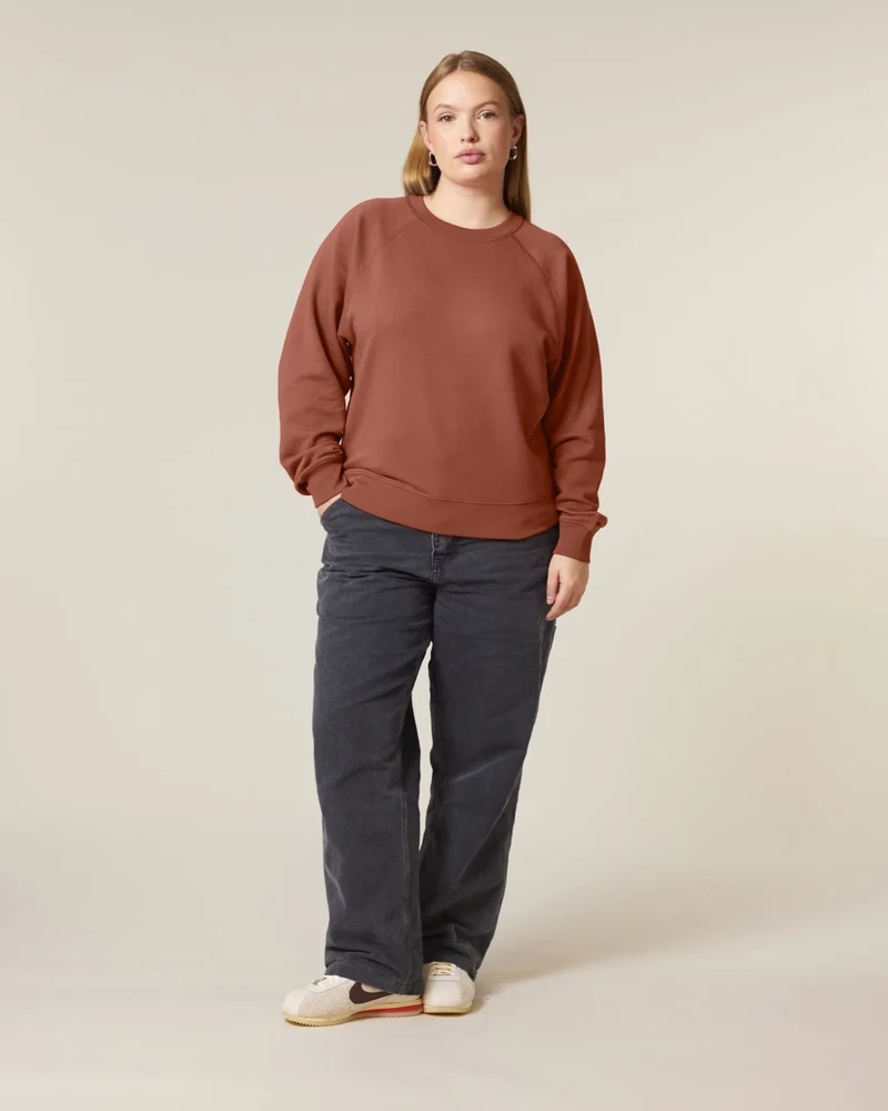 Sweatshirt Bio-Baumwolle Stanley/Stella Clara zum Personalisieren