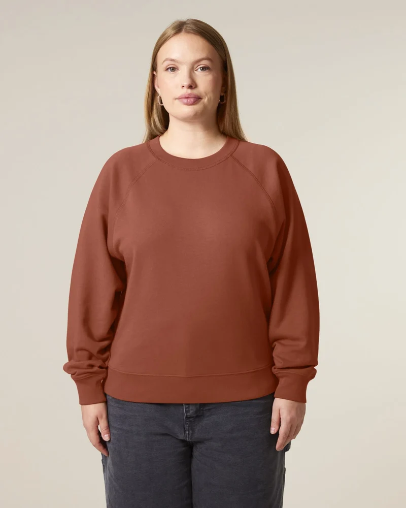 Sweatshirt Bio-Baumwolle Stanley/Stella Clara zum Personalisieren