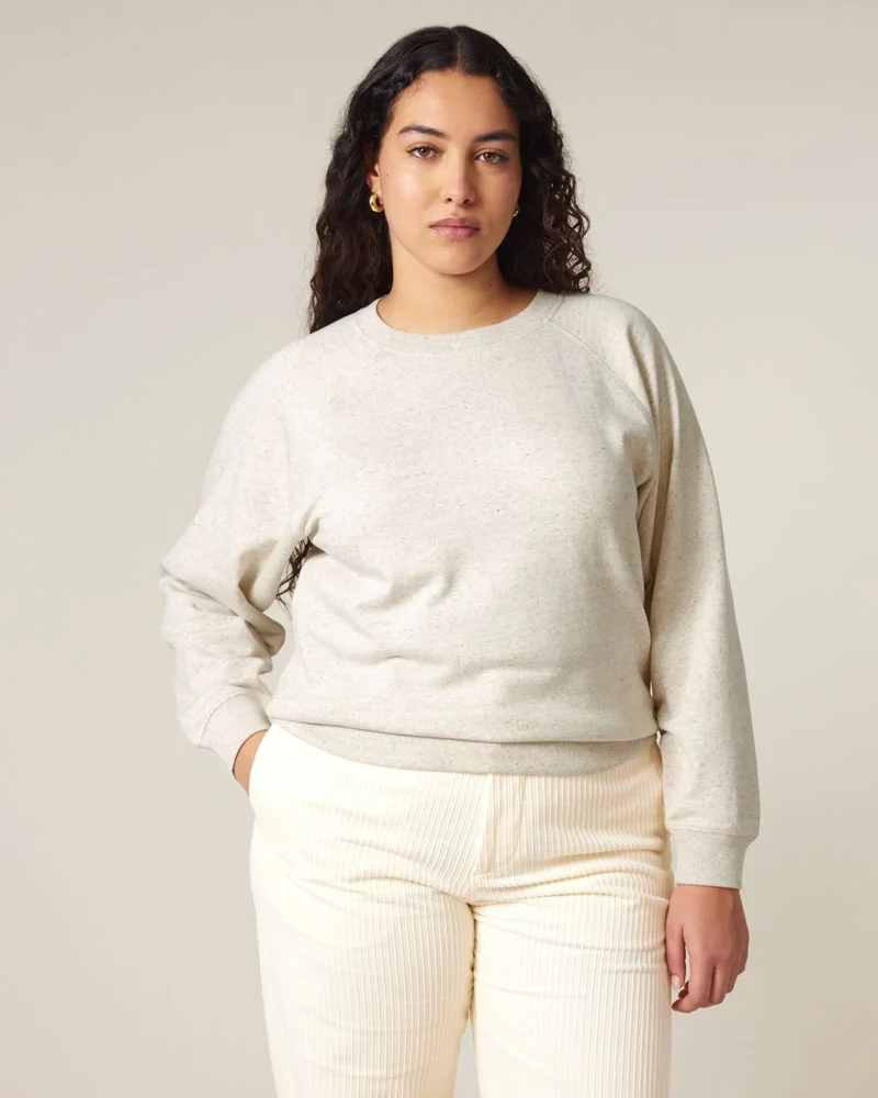 Sweatshirt Bio-Baumwolle Stanley/Stella Clara zum Personalisieren