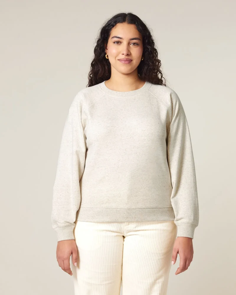 Sweatshirt Bio-Baumwolle Stanley/Stella Clara zum Personalisieren
