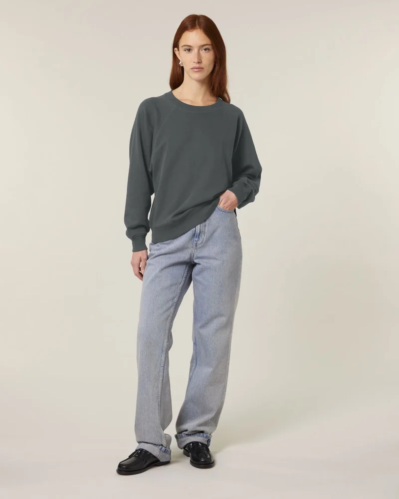 Sweatshirt Bio-Baumwolle Stanley/Stella Clara zum Personalisieren