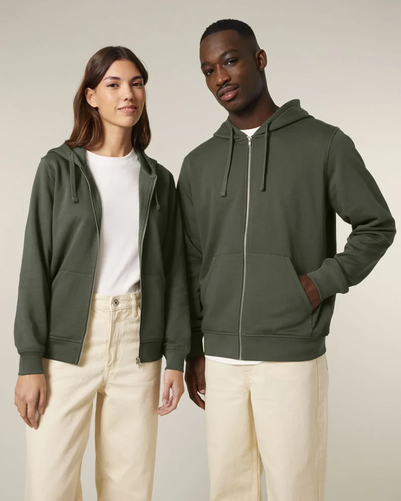 Sweatshirt zippbar Stanley/Stella zum Personalisieren