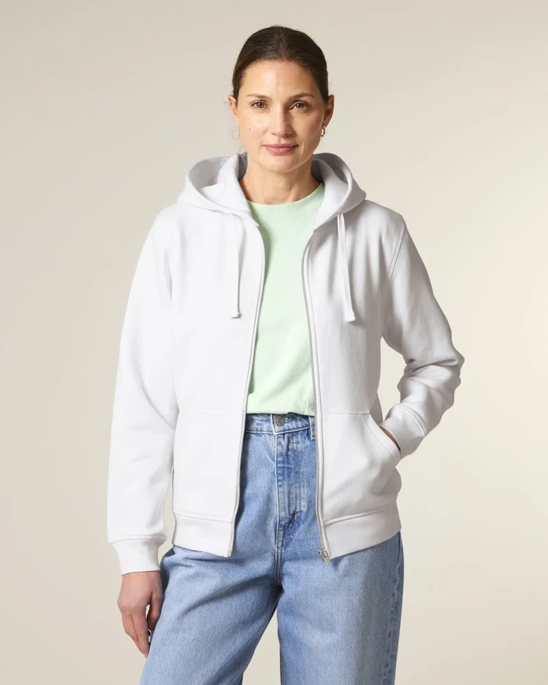 Sweatshirt zippbar Stanley/Stella zum Personalisieren