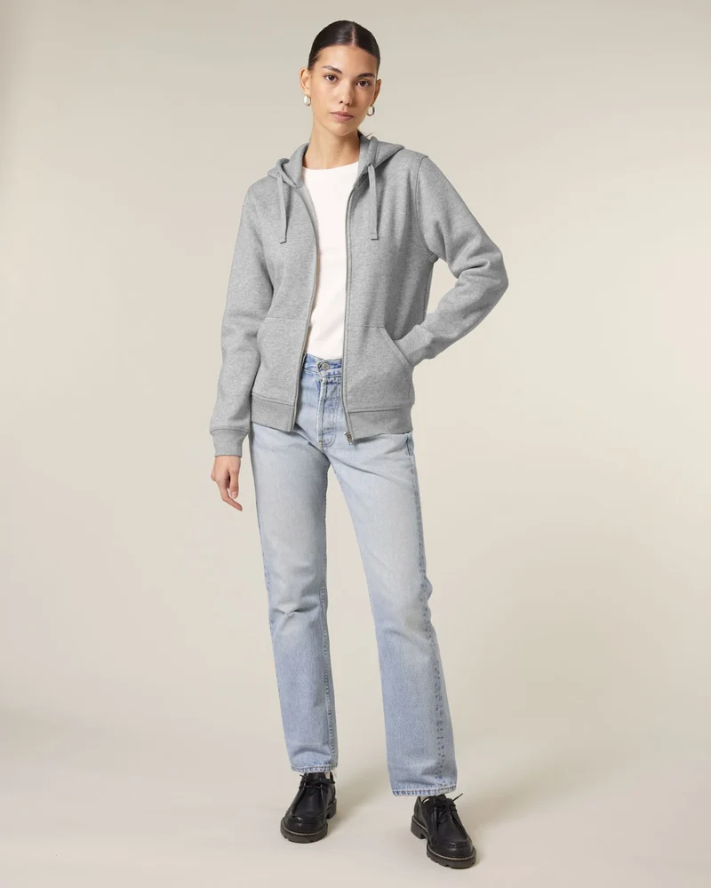 Sweatshirt zippbar Stanley/Stella zum Personalisieren