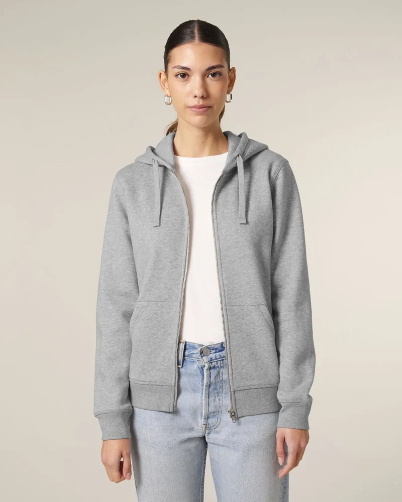 Sweatshirt zippbar Stanley/Stella zum Personalisieren