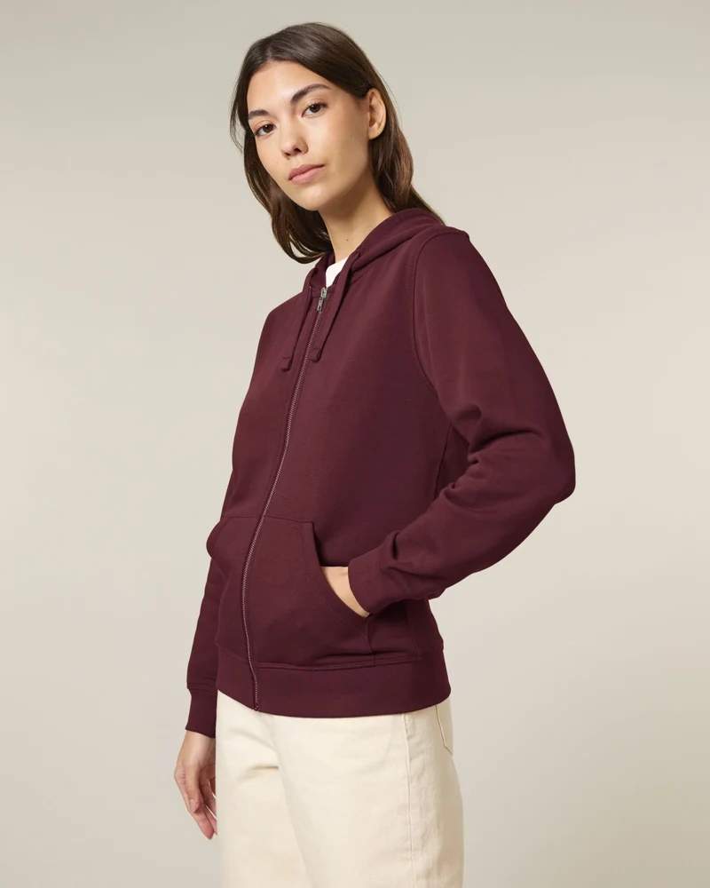Sweatshirt zippbar Stanley/Stella zum Personalisieren