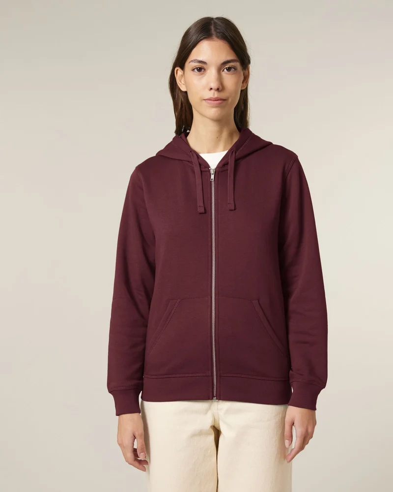 Sweatshirt zippbar Stanley/Stella zum Personalisieren