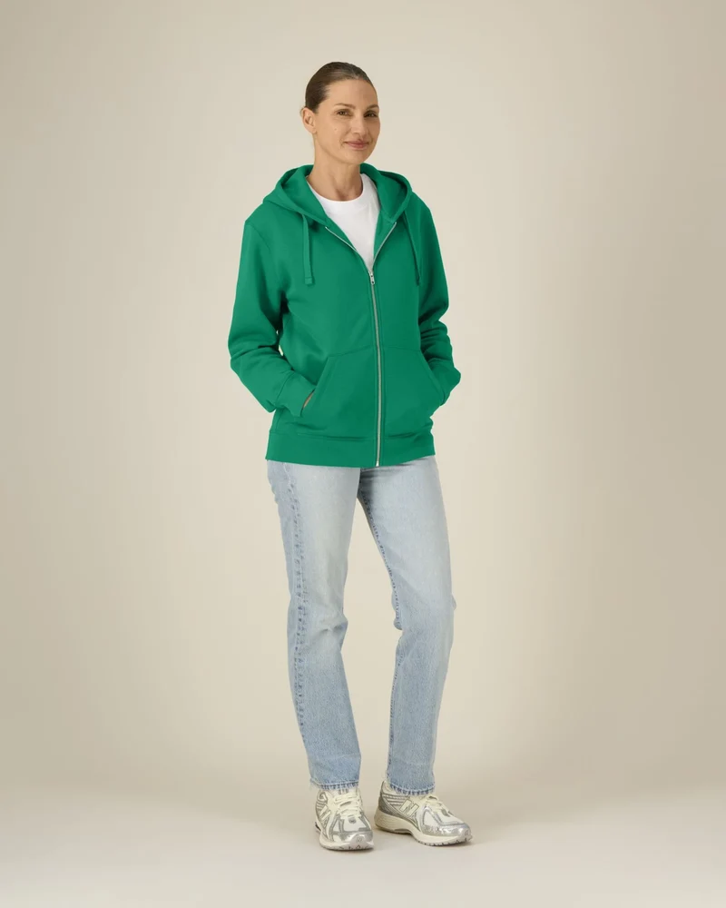 Sweatshirt zippbar Stanley/Stella zum Personalisieren