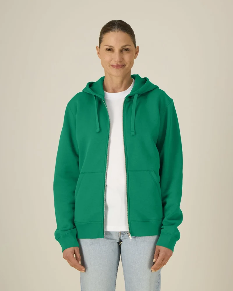 Sweatshirt zippbar Stanley/Stella zum Personalisieren